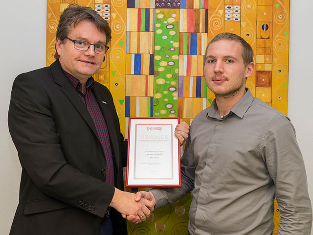 Dkms spender kennenlernen