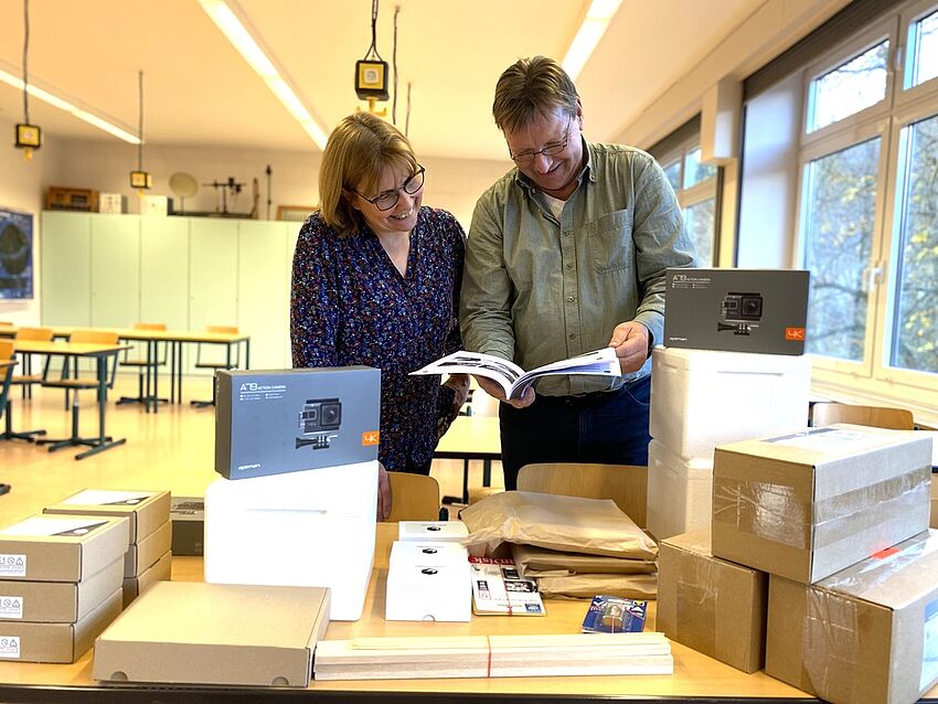 Synergie in Aktion: ein Wetterballon-Projekt zur MINT-Bildung und Nachhaltigkeit an Schulen in der Region