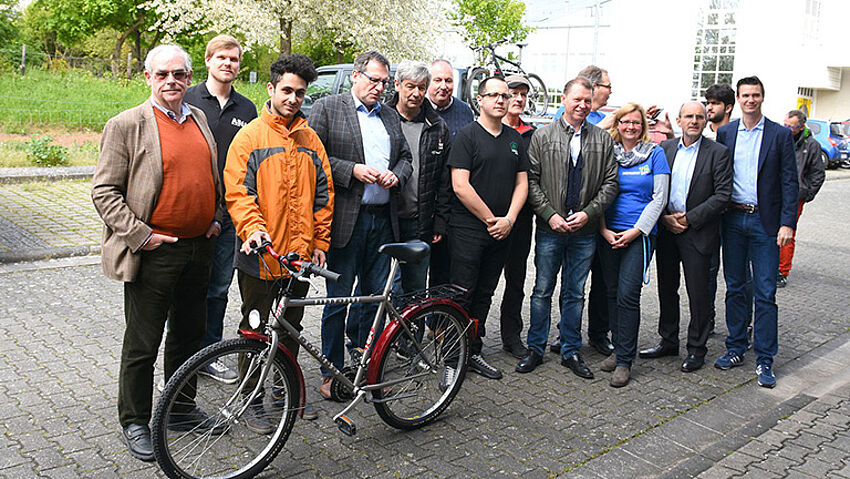 Fahrradhilfe Bingen - Engagement für Flüchtlinge