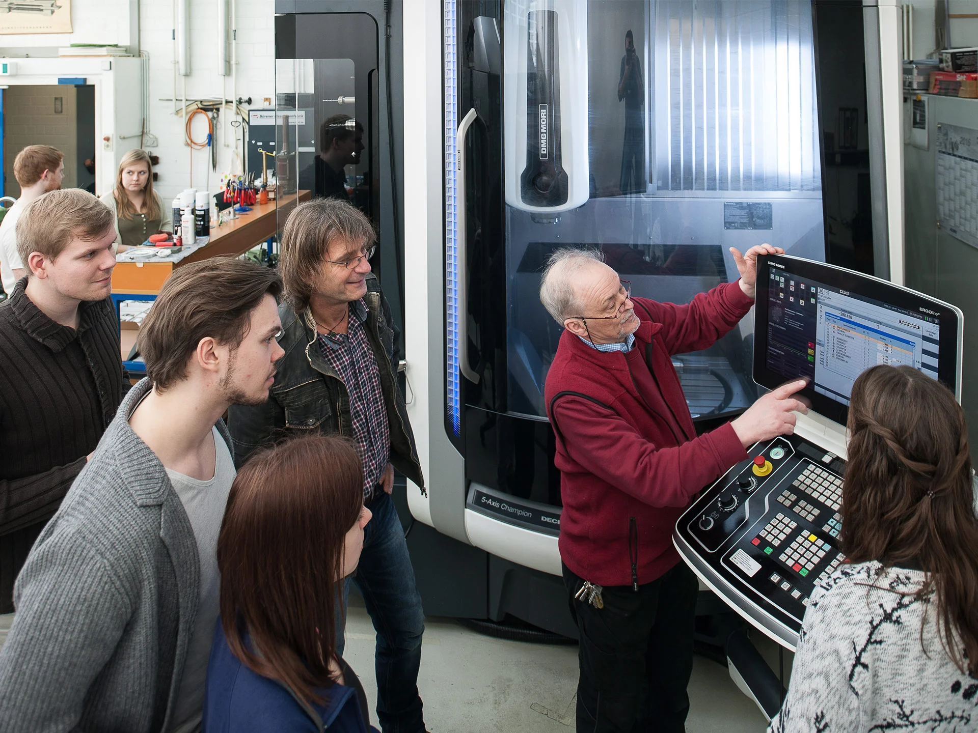 Maschinenbau-Industrial Engineering - Labor