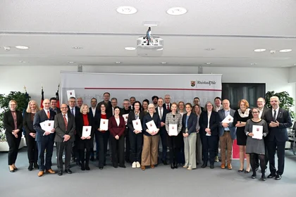 Gruppenbild der Verleihungsveranstaltung