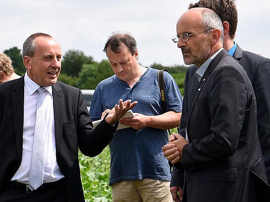 High-Tech auf dem Rübenacker