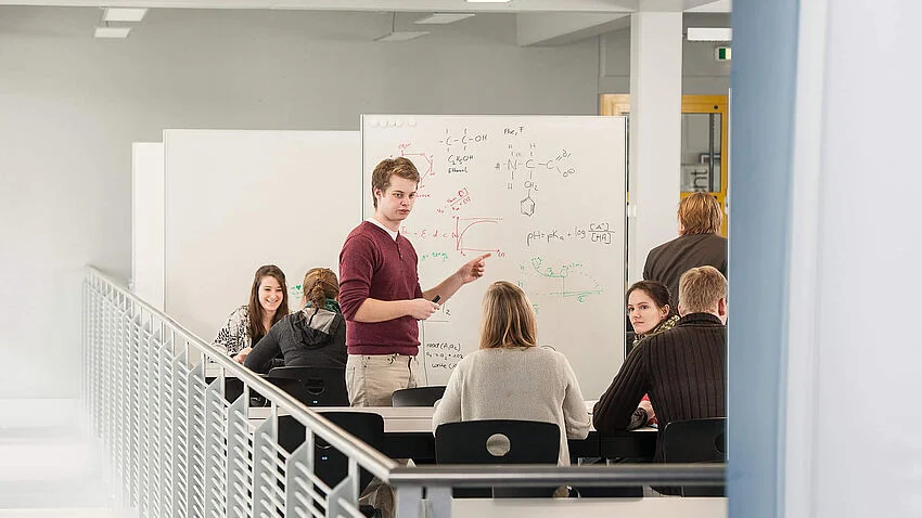 Unterricht mit Studierenden