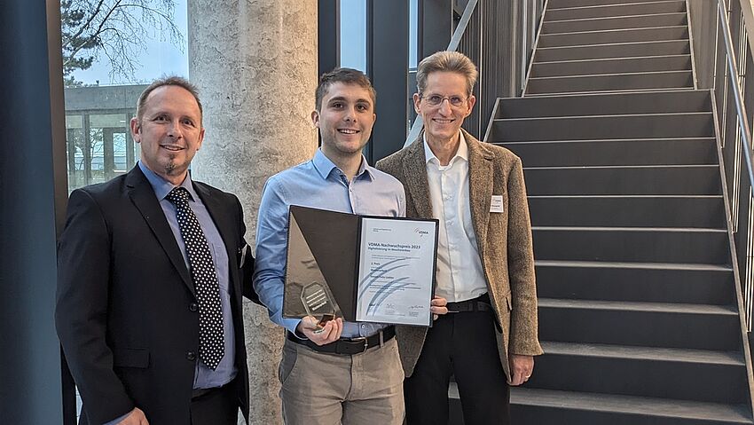 Binger Student erhält Preis für „Digitalisierung im Maschinenbau“ Binger Student erhält Preis für „Digitalisierung im Maschinenbau“