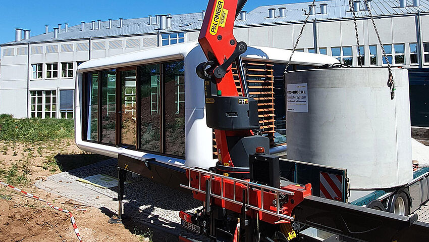 Ein Eisspeicher für das Tiny House Ein Eisspeicher für das Tiny House