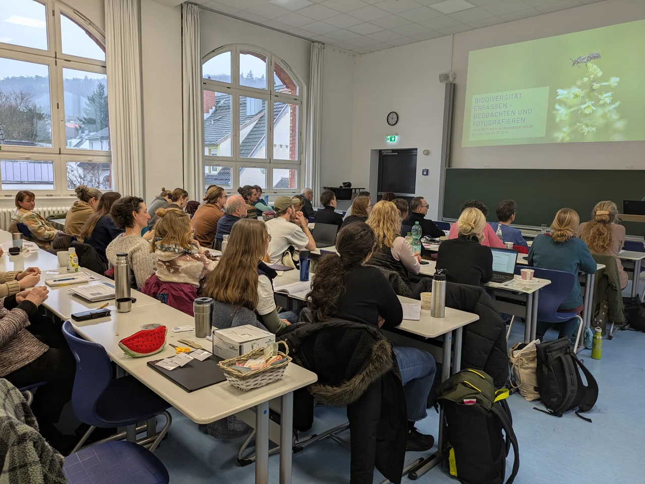 Schulungsgruppe im Hörsaal
