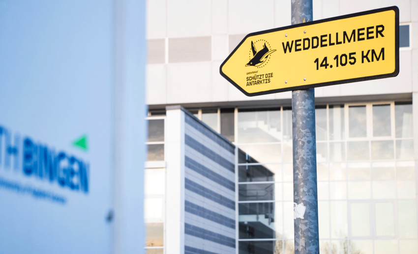 14.105 Kilometer bis zum Weddellmeer 14.105 Kilometer bis zum Weddellmeer