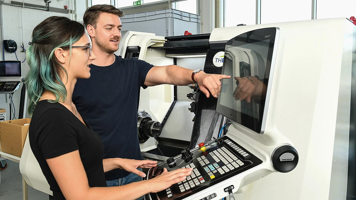 Studierende im Studiengang WI THB