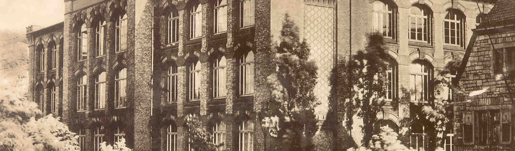 Stadtgebäude der TH Bingen, auf alt gemacht