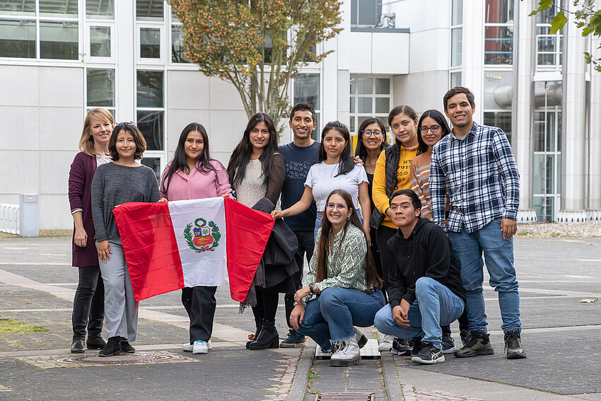 Studierende aus Südamerika besuchen die Technische Hochschule Bingen