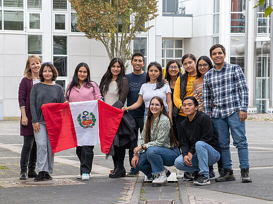Studierende aus Südamerika besuchen die Technische Hochschule Bingen