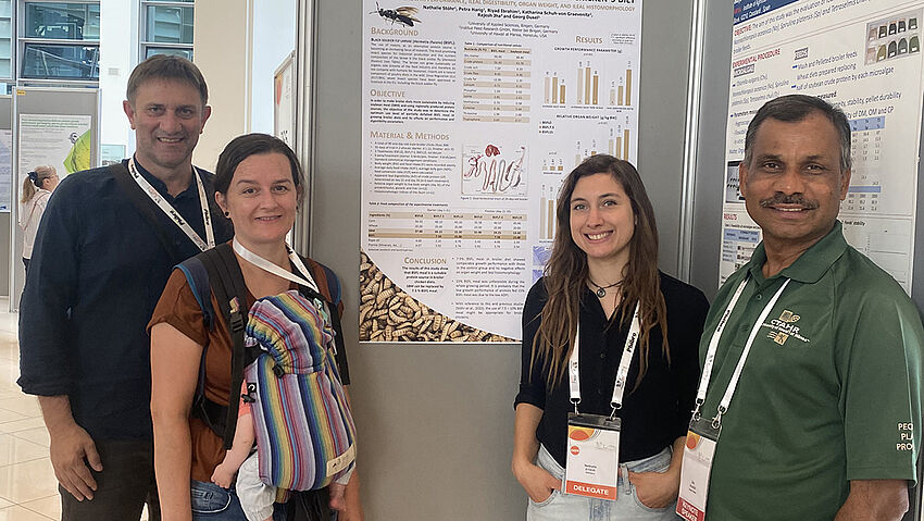 Insektenlarven in Rimini: Arbeitsgruppe Tierernährung zu Gast auf der internationalen Konferenz ESPN 2023 Insektenlarven in Rimini: Arbeitsgruppe Tierernährung zu Gast auf der internationalen Konferenz ESPN 2023