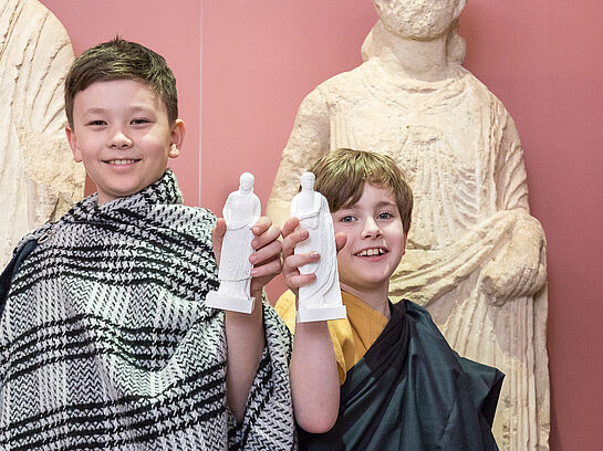 Mit Hightech in die Römerzeit – Kinderhochschule im Museum bei der Kaiserpfalz