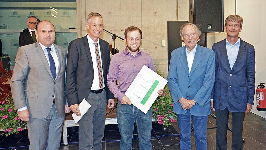 TH Bingen-Alumnus erhält Stipendium
