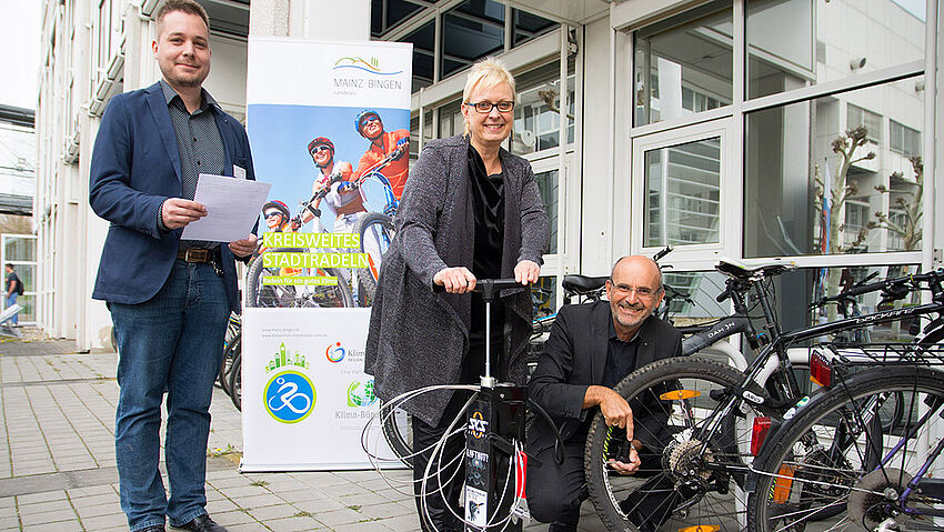 Stadtradeln zahlt sich aus – Fahrradreparaturstation an der TH Bingen eingeweiht