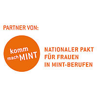 Logo: komm mach Mint