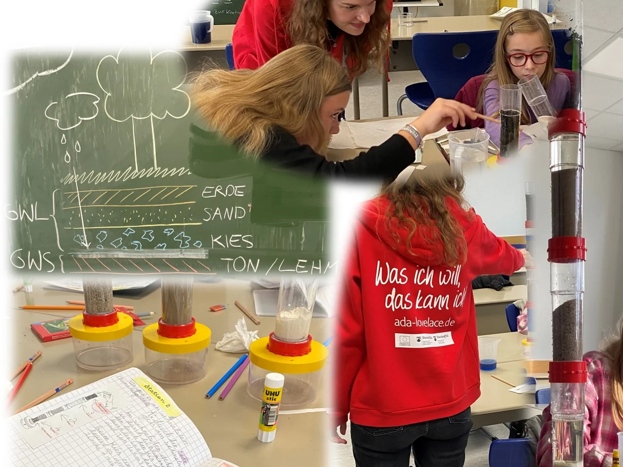 Ada-Lovelace-Workshop "Wertvolles Wasser"-Impressionen