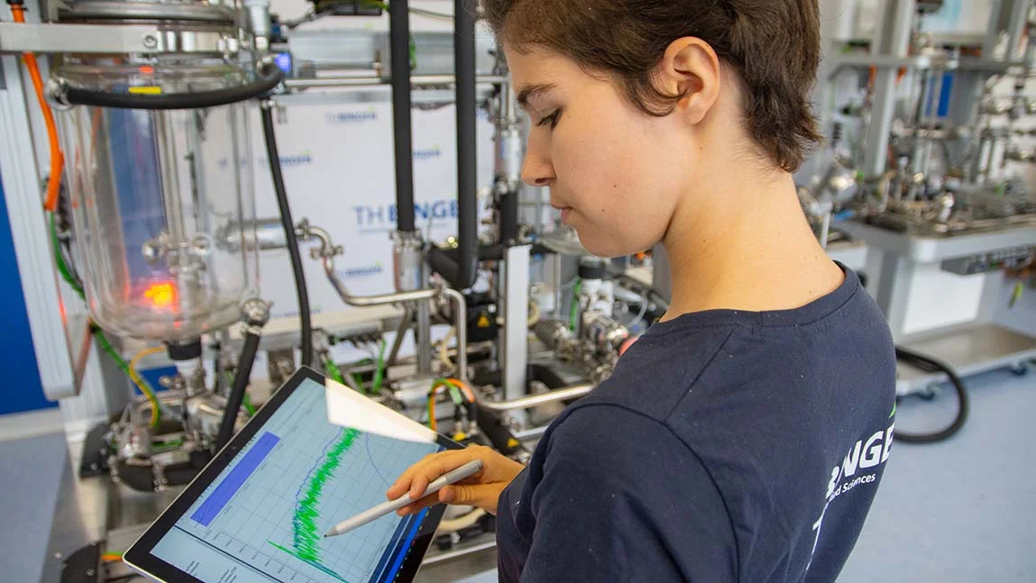 Auswertung von Messdaten am Tablet