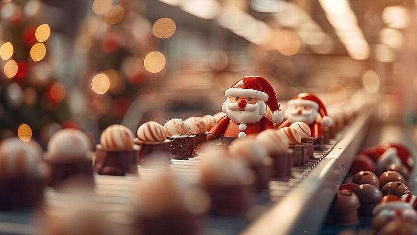 Wie kommt die Schokolade auf den Weihnachtstisch? Wie kommt die Schokolade auf den Weihnachtstisch?
