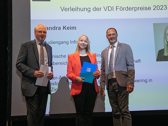 Studierende der TH Bingen erhalten VDI-Förderpreis 2023