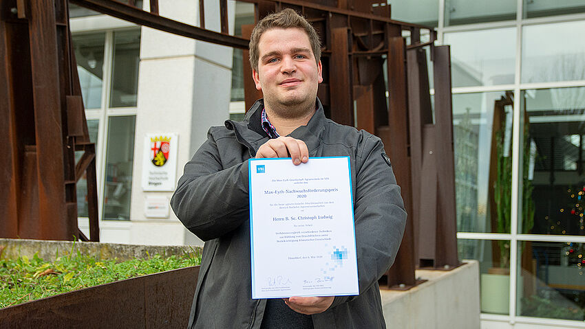 Max-Eyth-Nachwuchsförderpreis an TH-Absolventen verliehen