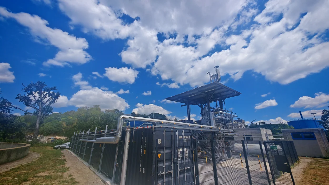 Anlage der Fa. bhyo GmbH