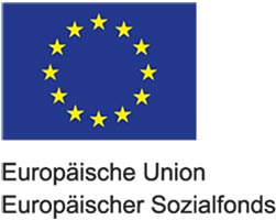 Logo europäischer Sozialfonds, europäische Union  