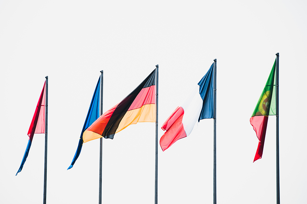 Flags of different countries